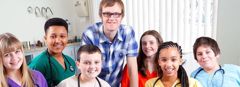 Series poster Junior Vets