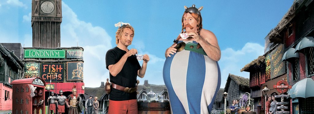Постер фильма Астерикс и Обеликс в Британии