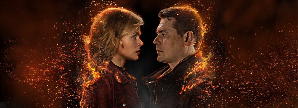 Постер сериала Танцы на углях