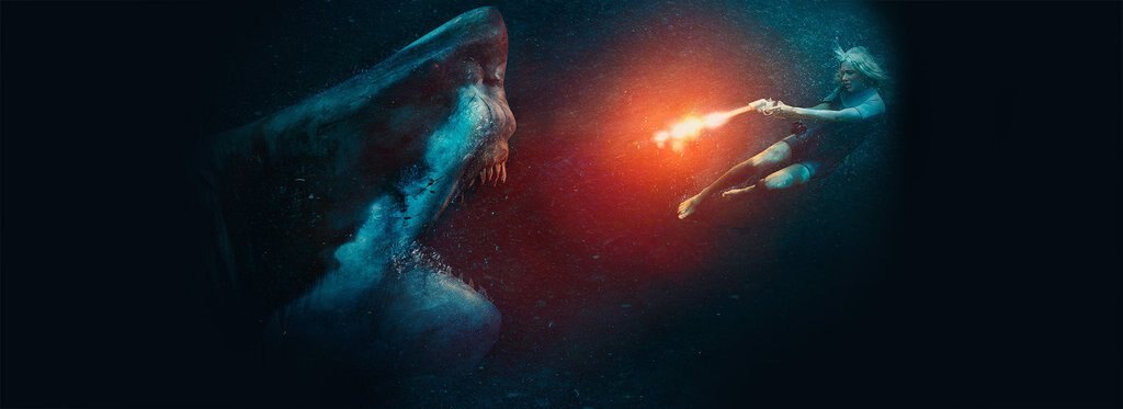 Постер фильма В пасти океана