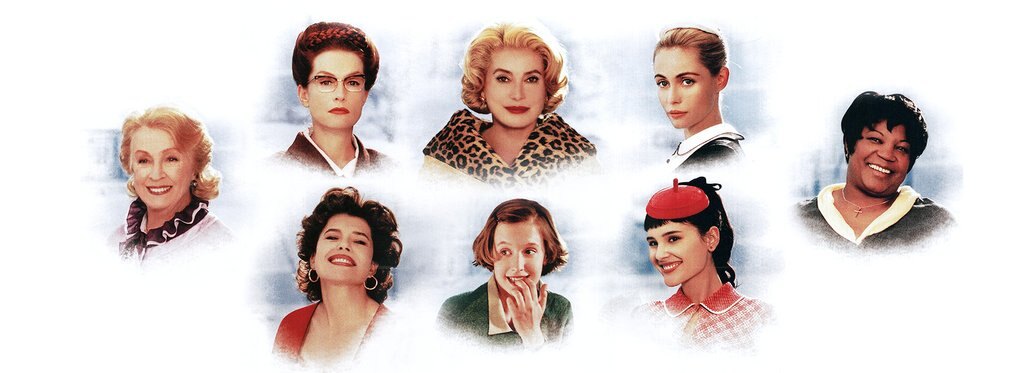 Movie poster 8 femmes