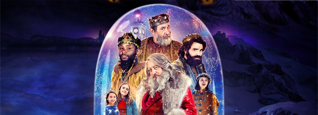 Movie poster The Three Wise Kings vs. Santa