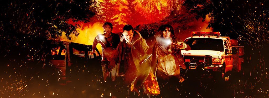 Movie poster В плену огня