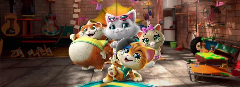 Series poster 44 котёнка