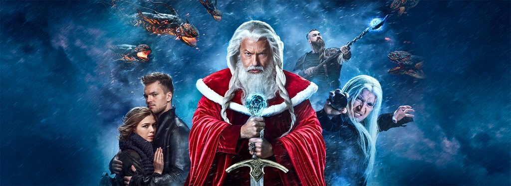 Movie poster Father Frost. Wizard Battle