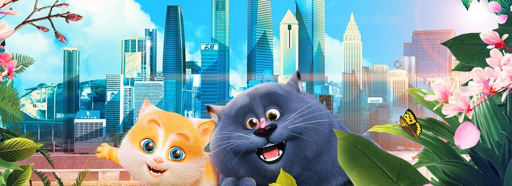 Movie poster Cats &amp; Peachtopia