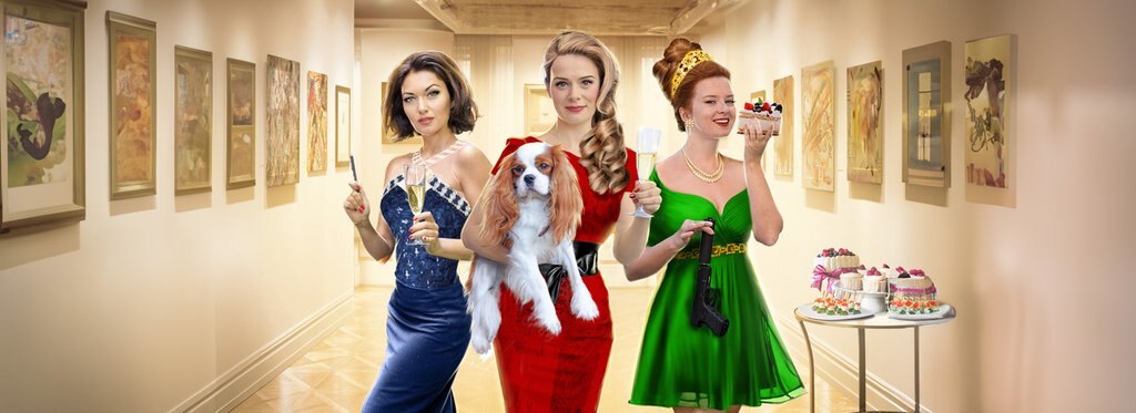 Постер сериала Марафон для трех граций